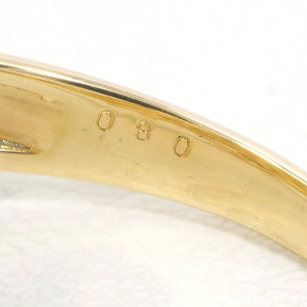 18K Yellow Gold Diamond Ring for Women - Elegant Solitaire Engagement & Wedding Band - Perfect for Proposals, Anniversaries & Special Occasions