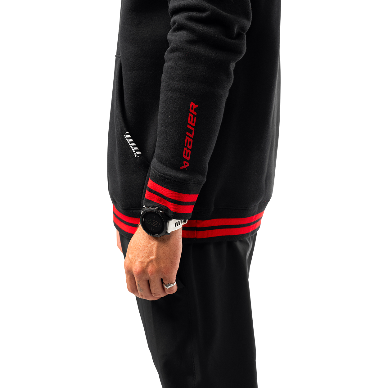 Bauer Hockey Canada Street Hoodie for Men - Warm & Comfortable Senior Hockey Sweatshirt for Casual Wear & Outdoor Activities