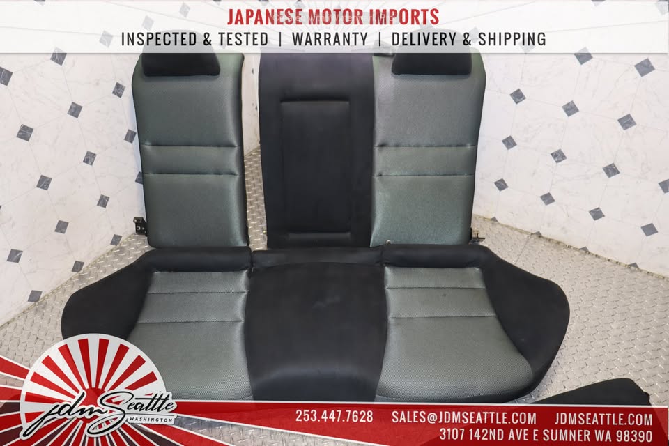 JDM Honda Accord Euro R CL7 Recaro Seats - Green Front & Rear Racing Bucket Seats | Perfect for Car Enthusiasts & Track Day Upgrades