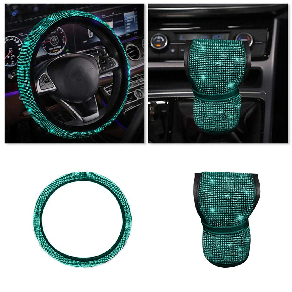 Sparkling Car Seat Belt Covers - Rhinestone Decor for Most Cars | Safe & Stylish Driving