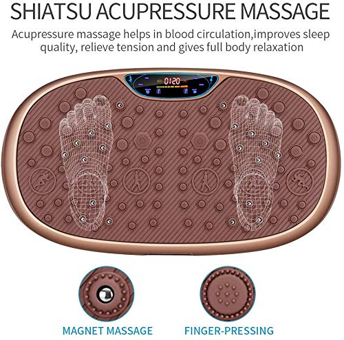 EILISON FitMax 3D XL Vibration Plate Exercise Machine - Whole Body Vibration Platform with Resistance Bands for Weight Loss, Toning & Lymphatic Drainage | Home Gym Equipment for Fitness, Recovery & Wellness Workouts