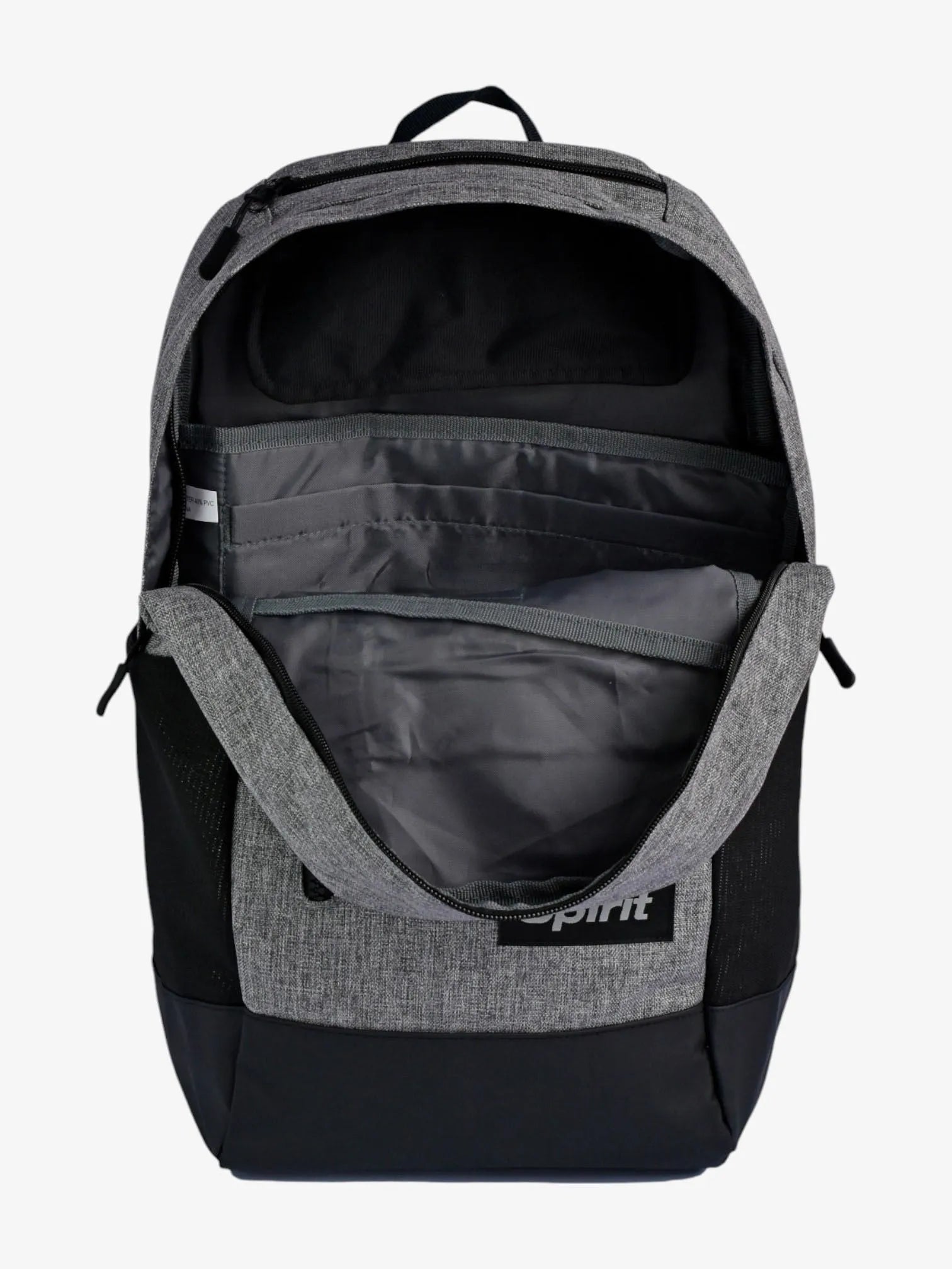Spirit Crew Gray Backpack - Durable & Stylish School, Travel & Outdoor Hiking Bag for Men & Women