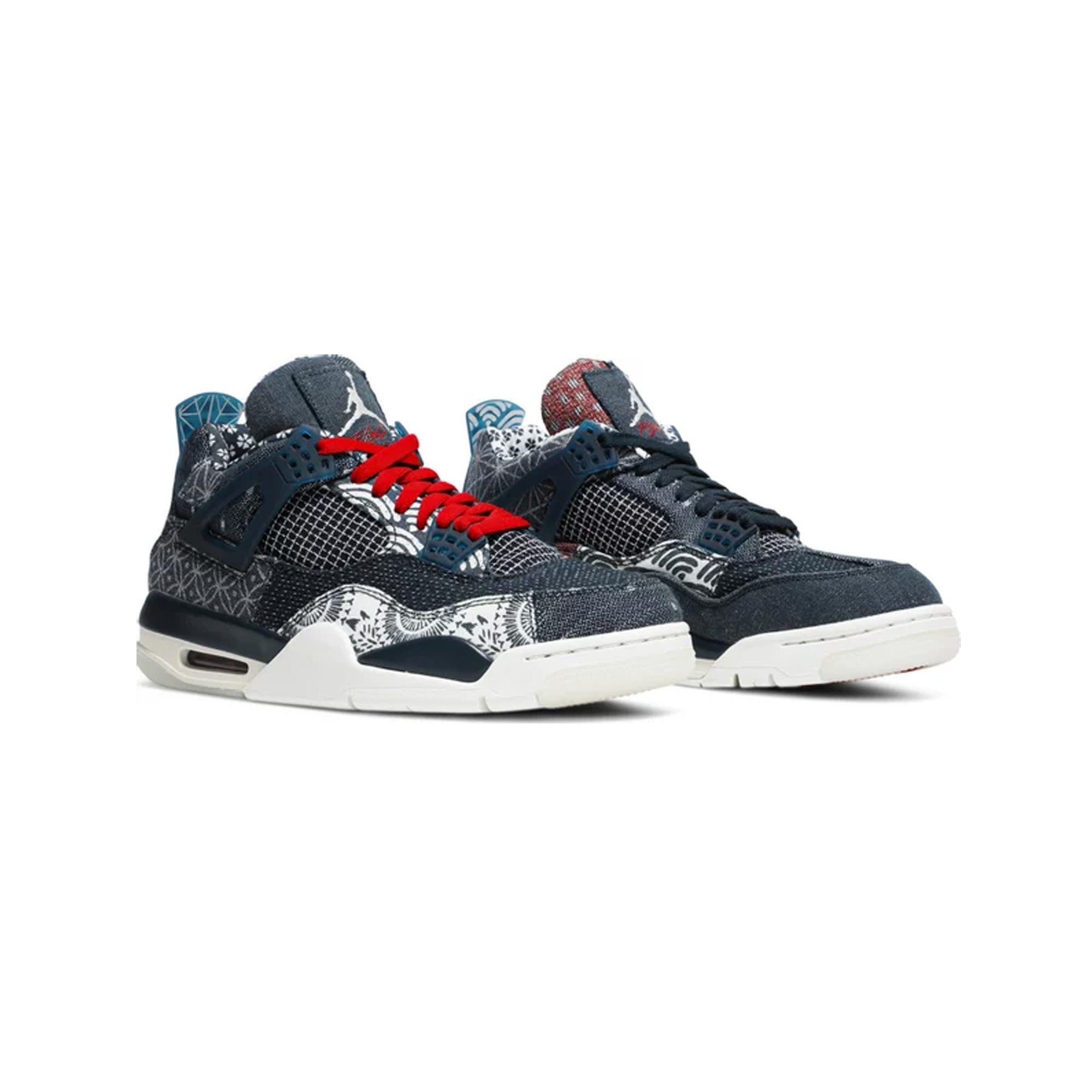 Air Jordan 4 Retro SE 'Sashiko' Sneakers (2020) - Men's Basketball Shoes for Streetwear & Casual Outfits | Perfect for Sneaker Collectors & Urban Fashion