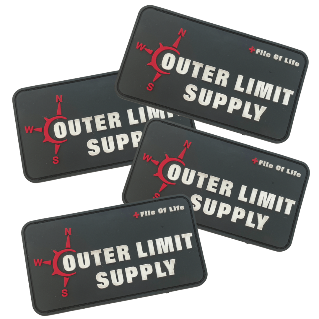 OLS File Of Life Patch - Emergency Medical Information ID for First Responders - Perfect for Seniors, Kids & Travel Safety