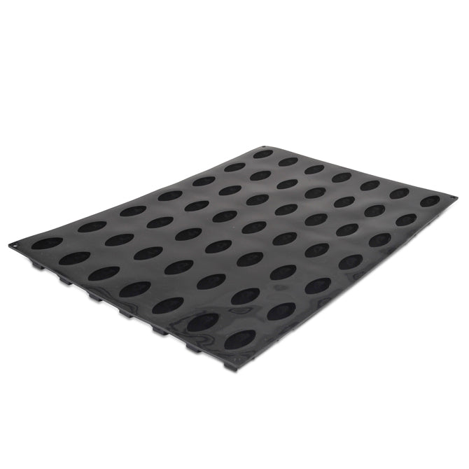 Pavoflex Silicone Quenelle Tonda Mold - 49 Shapes for Professional Cooking, Baking & Chocolate Making - Perfect for Restaurants, Catering & Home Chefs