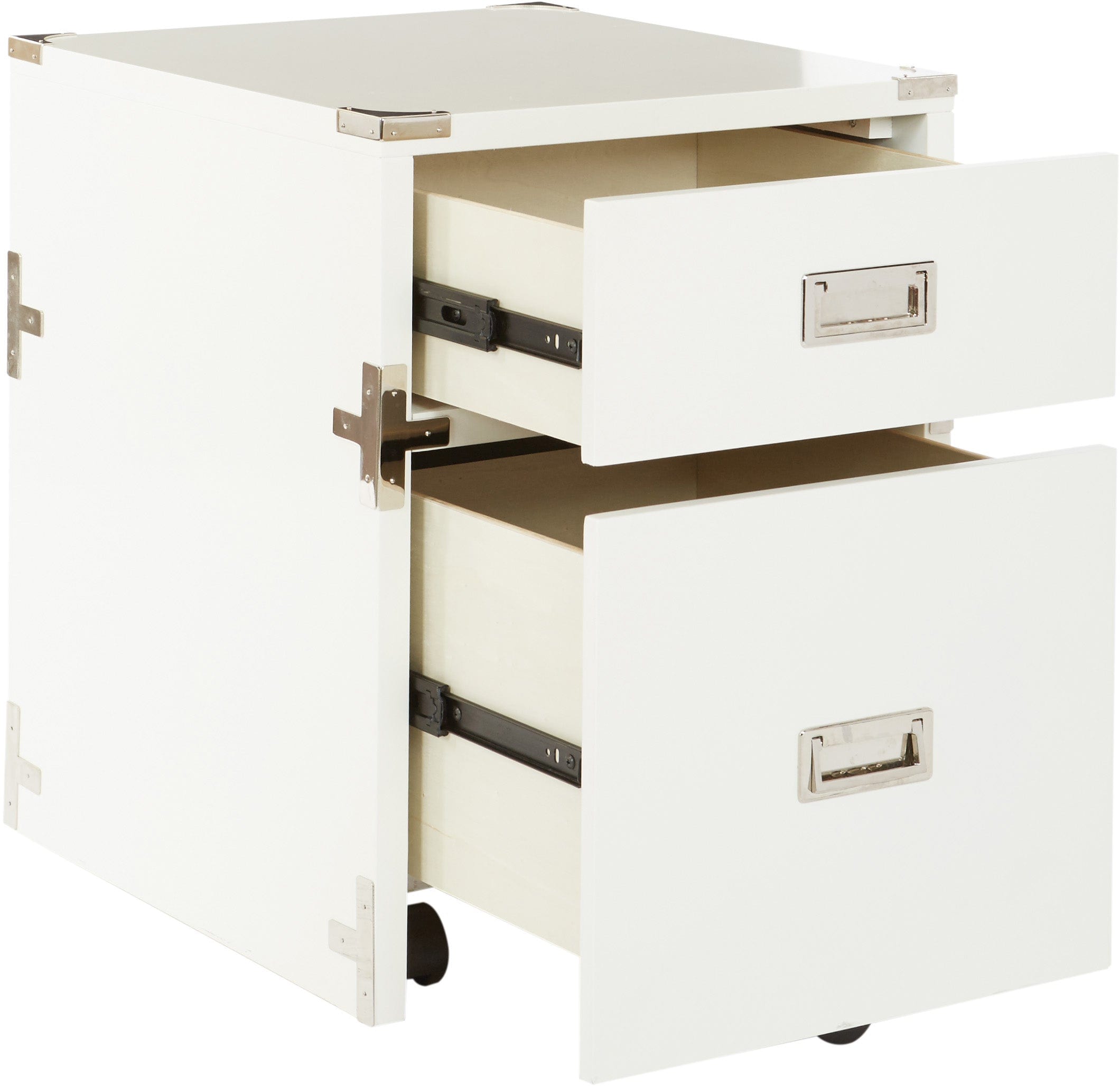 Office Star Wellington 2-Drawer File Cabinet [WEL1482] - Heavy Duty Metal Filing Cabinet for Home Office & Business Organization