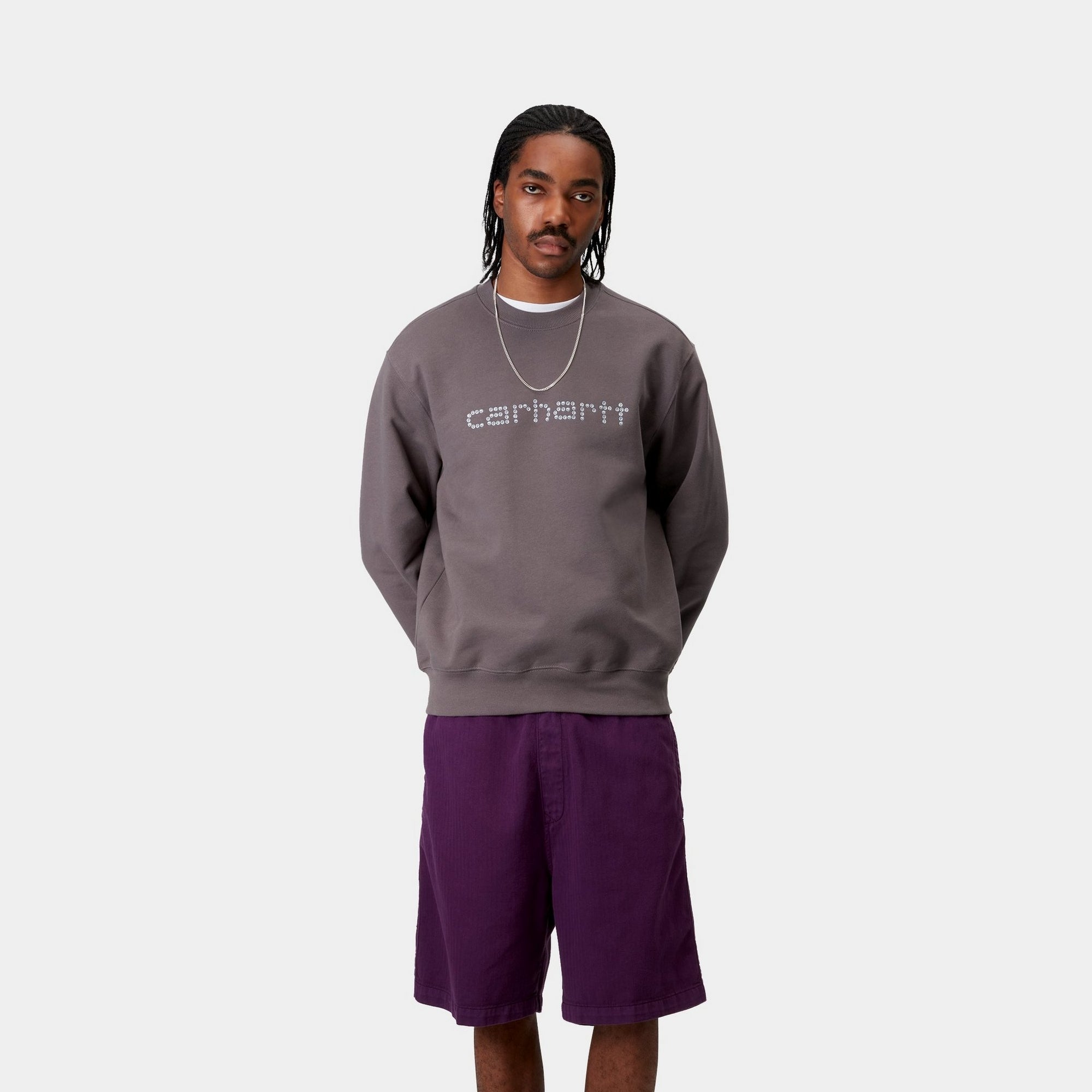 Stylish Rivet Script Sweatshirt for Women & Men | Comfortable Cotton Pullover | Perfect for Casual Wear, Lounge & Street Fashion | Manta Brand