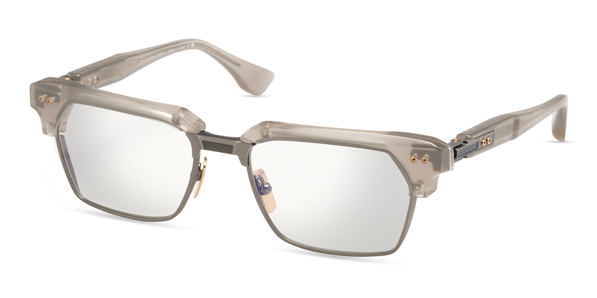 Dita Statesman Seven DTX443 Sunglasses - Polarized Aviator Style for Men & Women - Perfect for Driving, Travel & Outdoor Activities