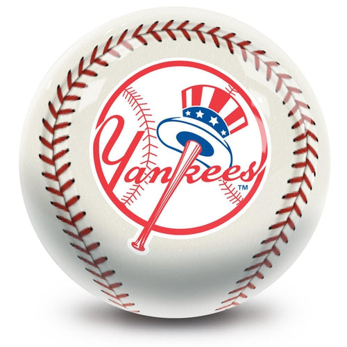MLB New York Yankees Official Licensed Bowling Ball - Perfect for Baseball Fans & Bowling Enthusiasts | Great for Game Nights, Sports Bars & Collectors