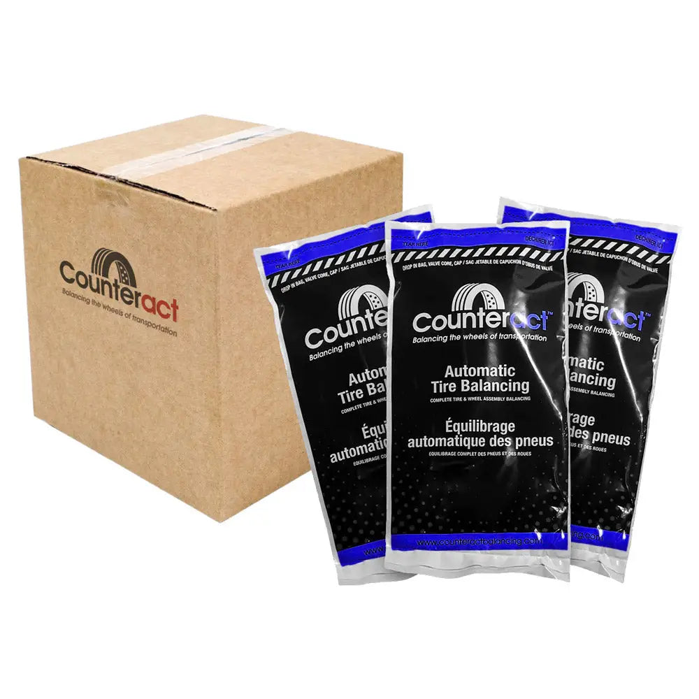 Counteract Tire Balancing Beads for Trucks & Trailers - Eliminate Wheel Vibration, Improve Fuel Efficiency (Case of 12) - Perfect for Off-Roading, RV & Heavy-Duty Vehicles