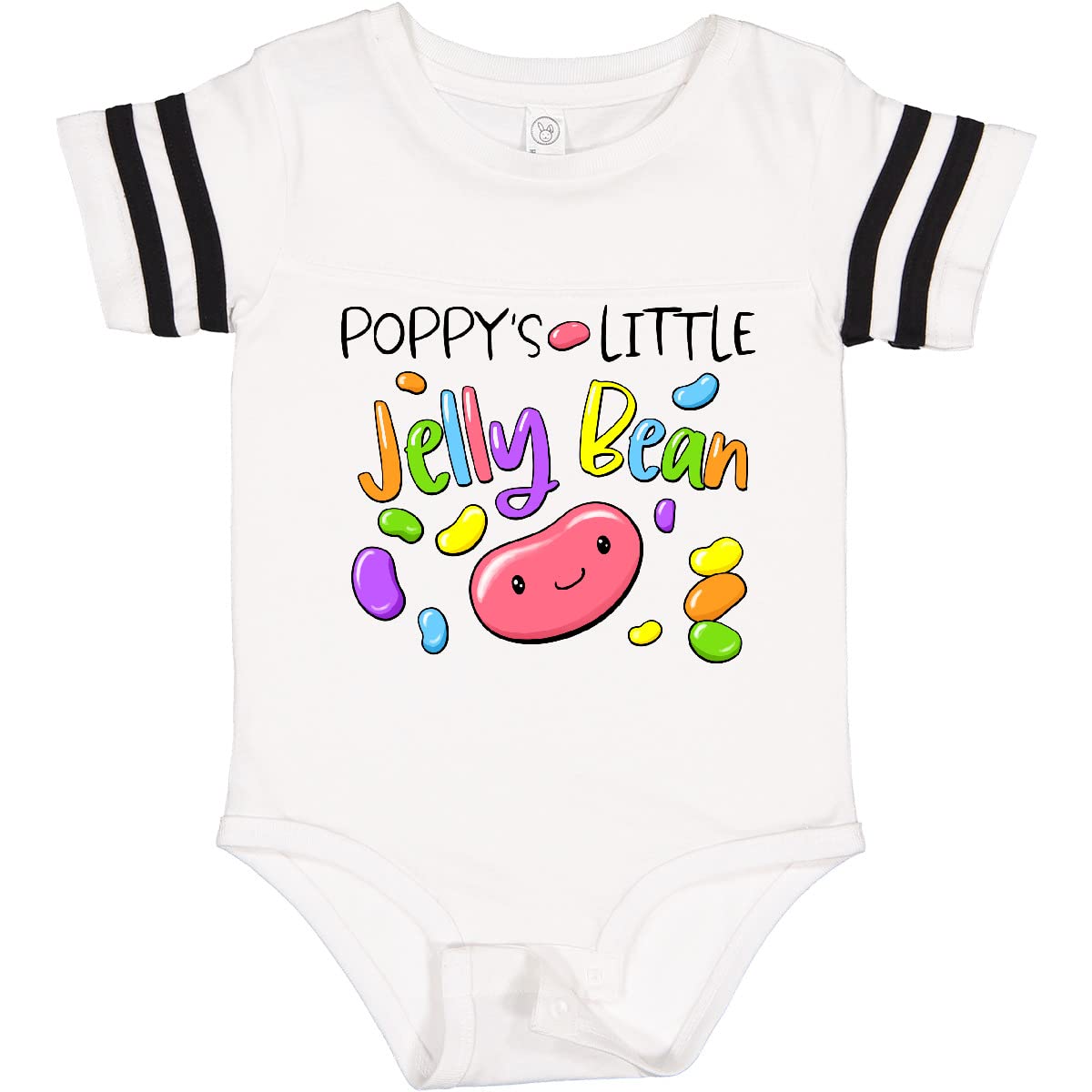Inktastic Poppy's Little Jellybean Cute Easter Candy Baby Bodysuit - Adorable Easter Outfit for Infants, Perfect for Easter Photos, Family Gatherings & Spring Celebrations