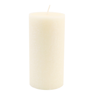 Ivory Timberline Pillar Candle 3x6 Inches - Elegant Decorative Pillar Candles for Home, Wedding, and Holiday Decor