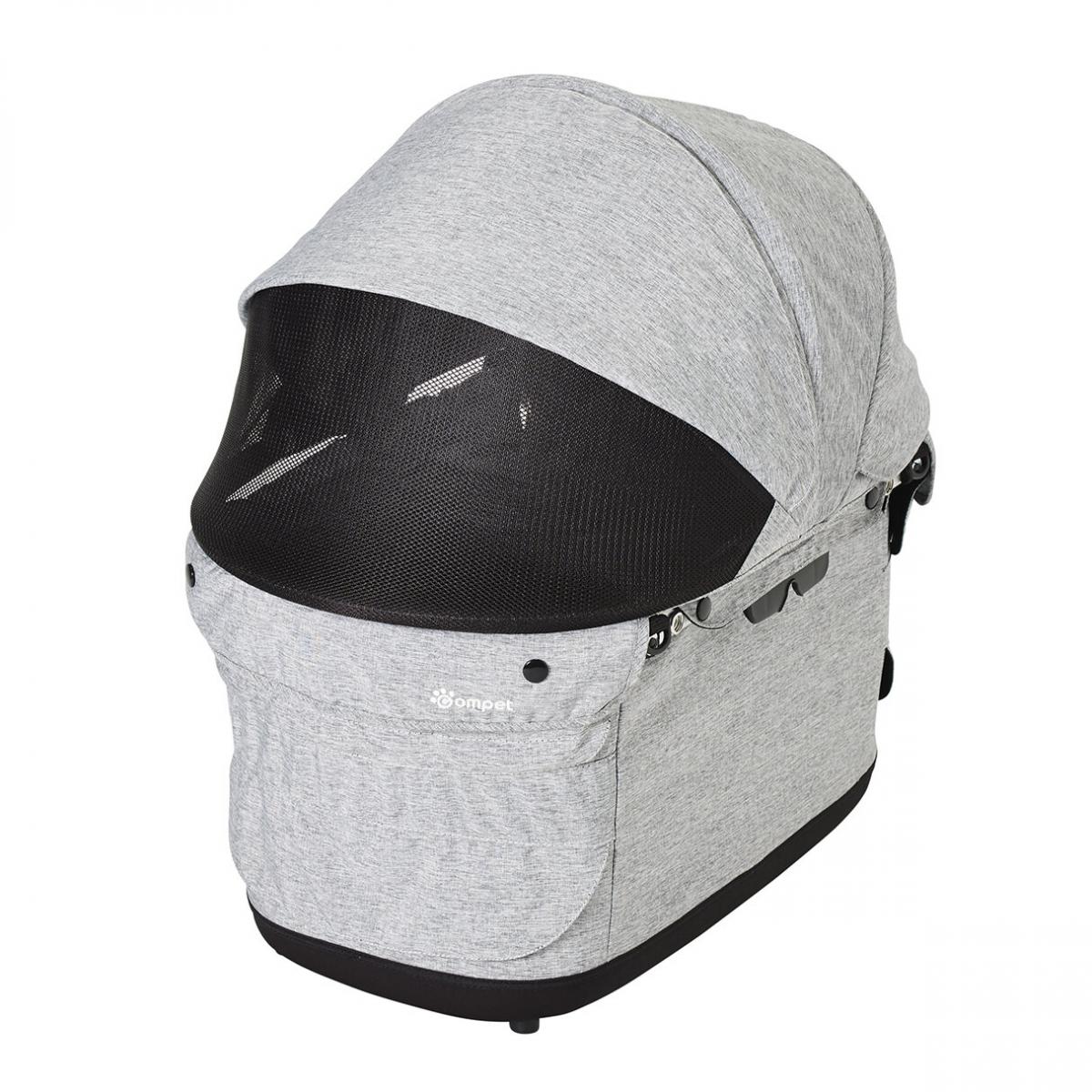 Milimili EG Pet Stroller - Lightweight Foldable Dog & Cat Carrier with Storage Basket - Perfect for Travel, Shopping & Outdoor Adventures