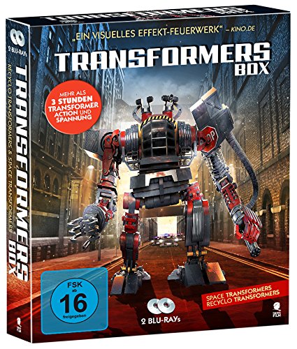 Transformers DVD Box Set with 2 Discs - Action-Packed Sci-Fi Movie Collection for Home Entertainment & Movie Nights