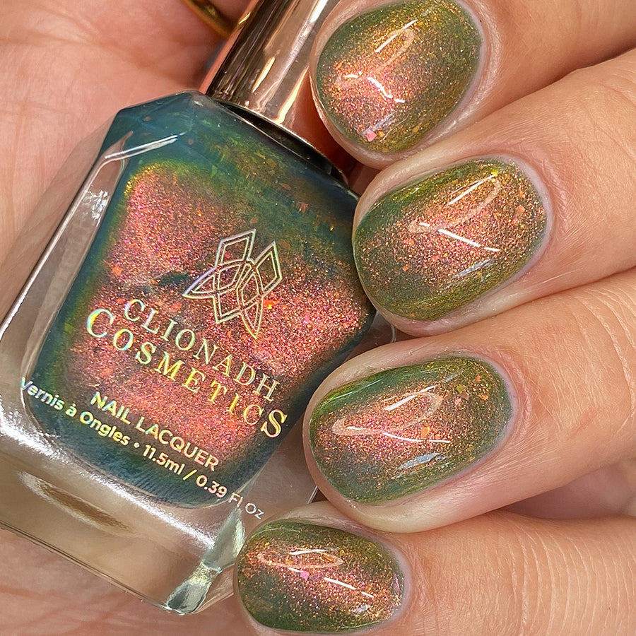 Red Sunrise Sailor's Demise Nail Polish - Long Lasting Vegan Nail Lacquer for Women - Perfect for Date Nights & Special Occasions