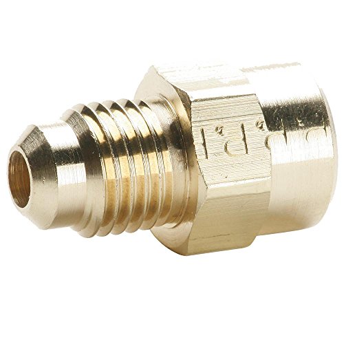 Parker 46F-5-2 45 Degree Flare to Female Pipe Fitting - Brass Connector for 5/16