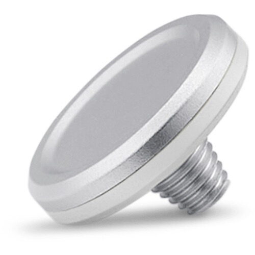 Leica Soft Release Button - Aluminum Silver Shutter Release for Leica Cameras - Perfect for Street & Portrait Photography