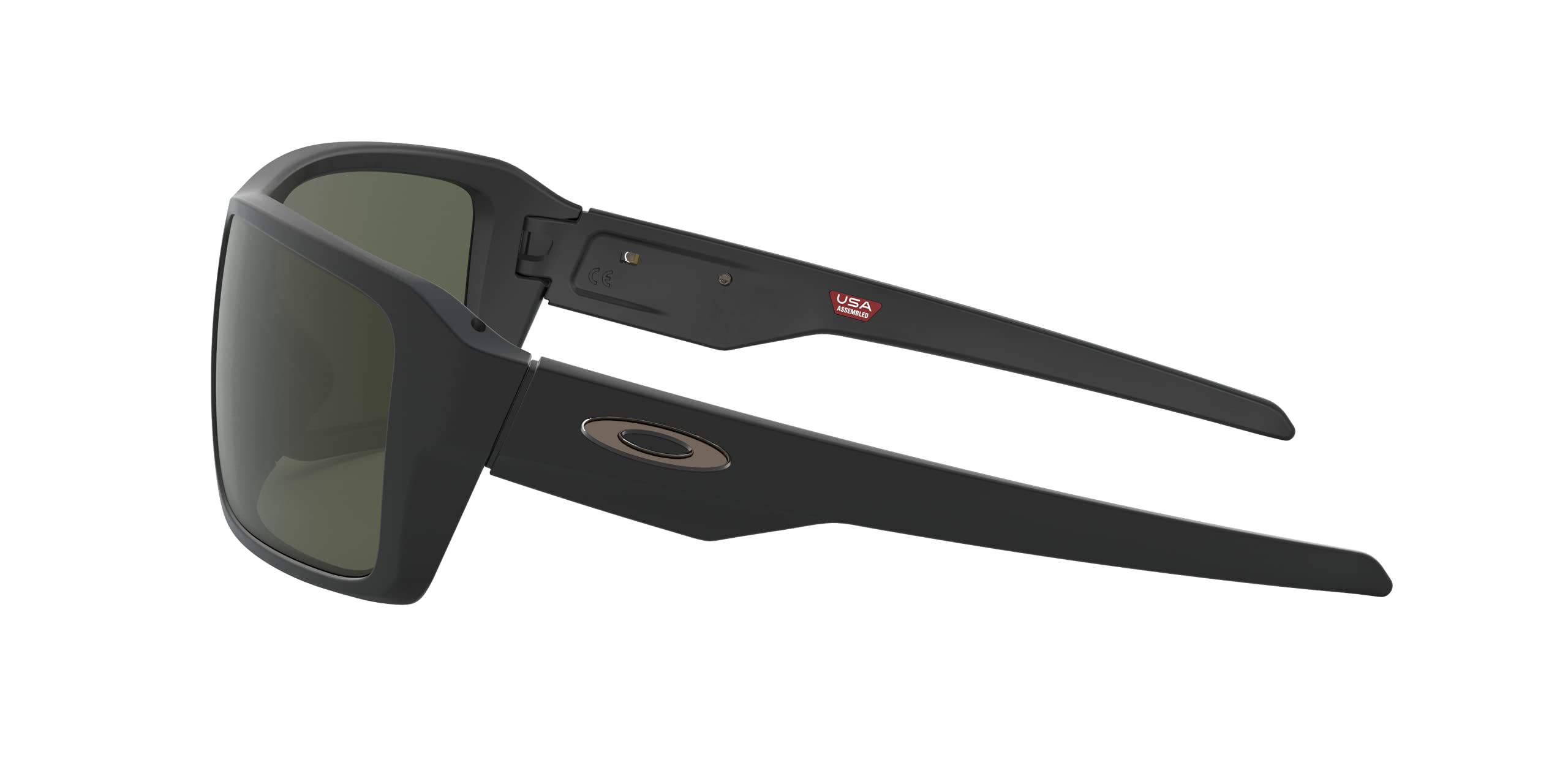 Oakley Men's Oo9380 Double Edge Rectangular Sunglasses - Polarized UV Protection Sports & Driving Shades for Outdoor Activities