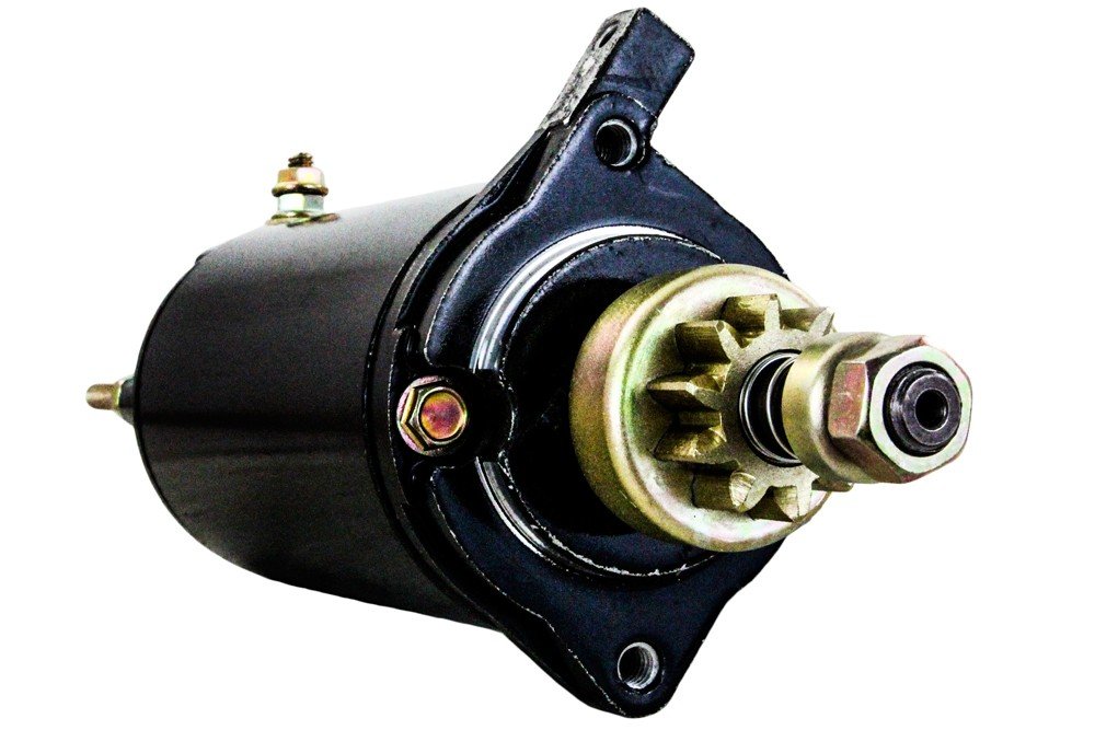 RAREELECTRICAL New Starter Replacement for Mercury Marine 1965-1975 65HP 85HP 90HP 95HP Outboard Motors - Compatible with Models 5374, 50-29105, 50-30842 - Perfect for Boat Engine Repair & Marine Maintenance