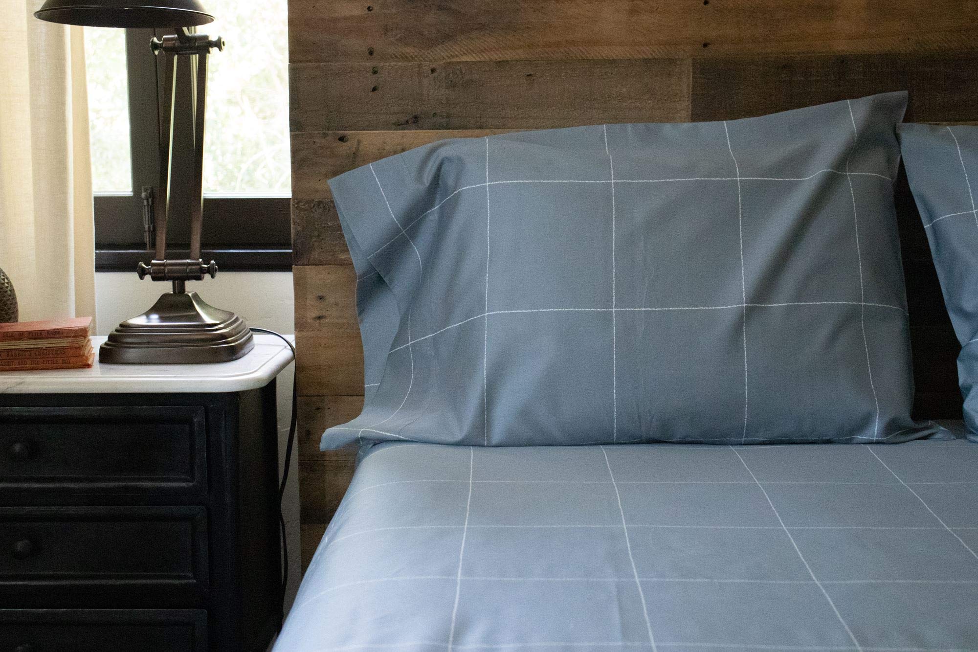 400 Thread Count 100% Matte Sateen Cotton Sheet Set - King Size Charcoal Gray | Luxury Bedding for Master Bedroom & Guest Room