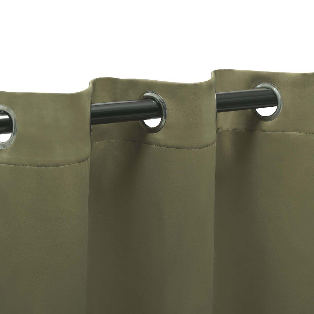 Blackout Curtains with Grommet Top - Solid Classic Modern Window Treatment for Bedroom & Living Room - Noise Reducing & Energy Saving