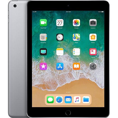 Apple iPad 6th Generation (2018) 9.7-inch 128GB Space Gray - WiFi + Cellular - Tablet for Work, School & Entertainment
