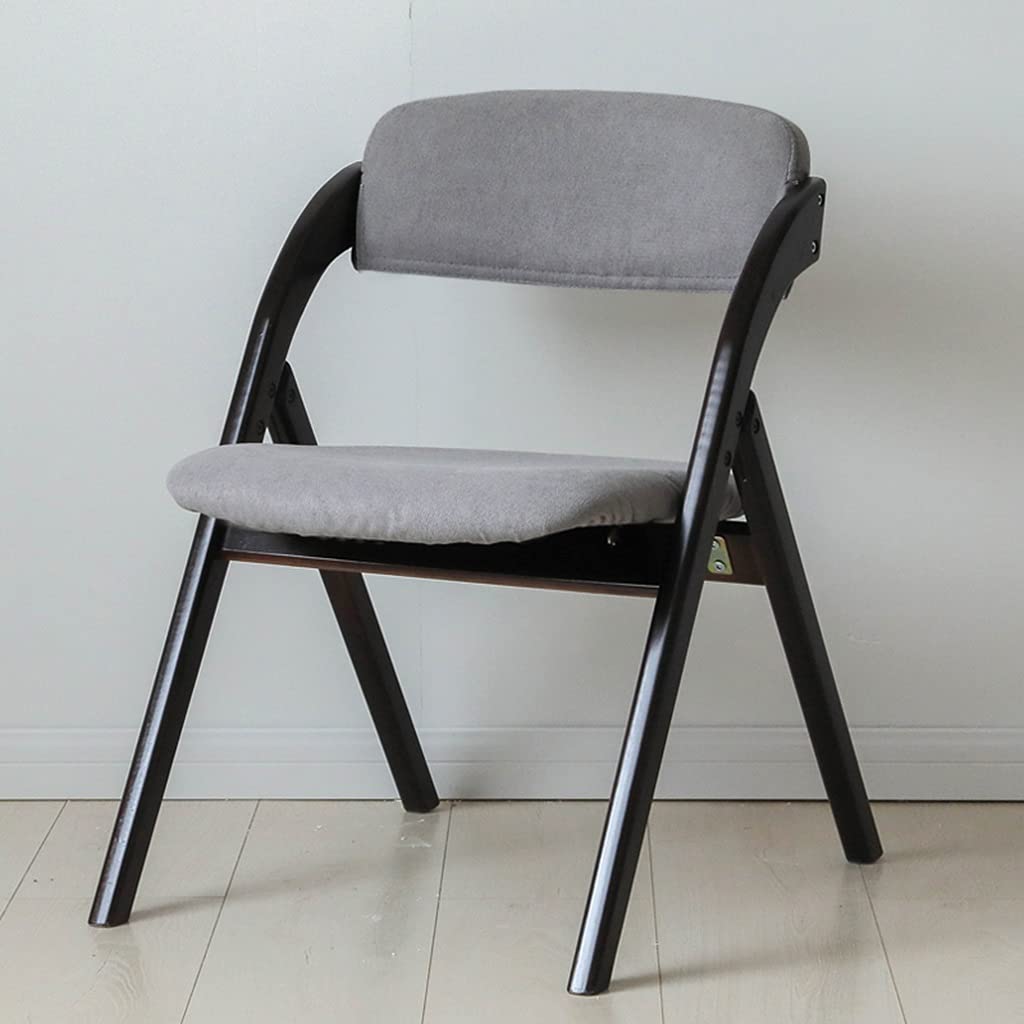 Premium Wooden Restaurant Chair - Heavy Duty Gray Home Office Desk Chair & Cafe Lounge Chair (52.5x60x78.5cm) - Perfect for Dining Rooms, Coffee Shops, and Workspaces