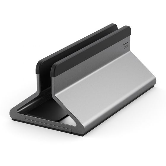 Adjustable Laptop Vertical Stand - Ergonomic Space-Saving Desktop Organizer for Home & Office Use
