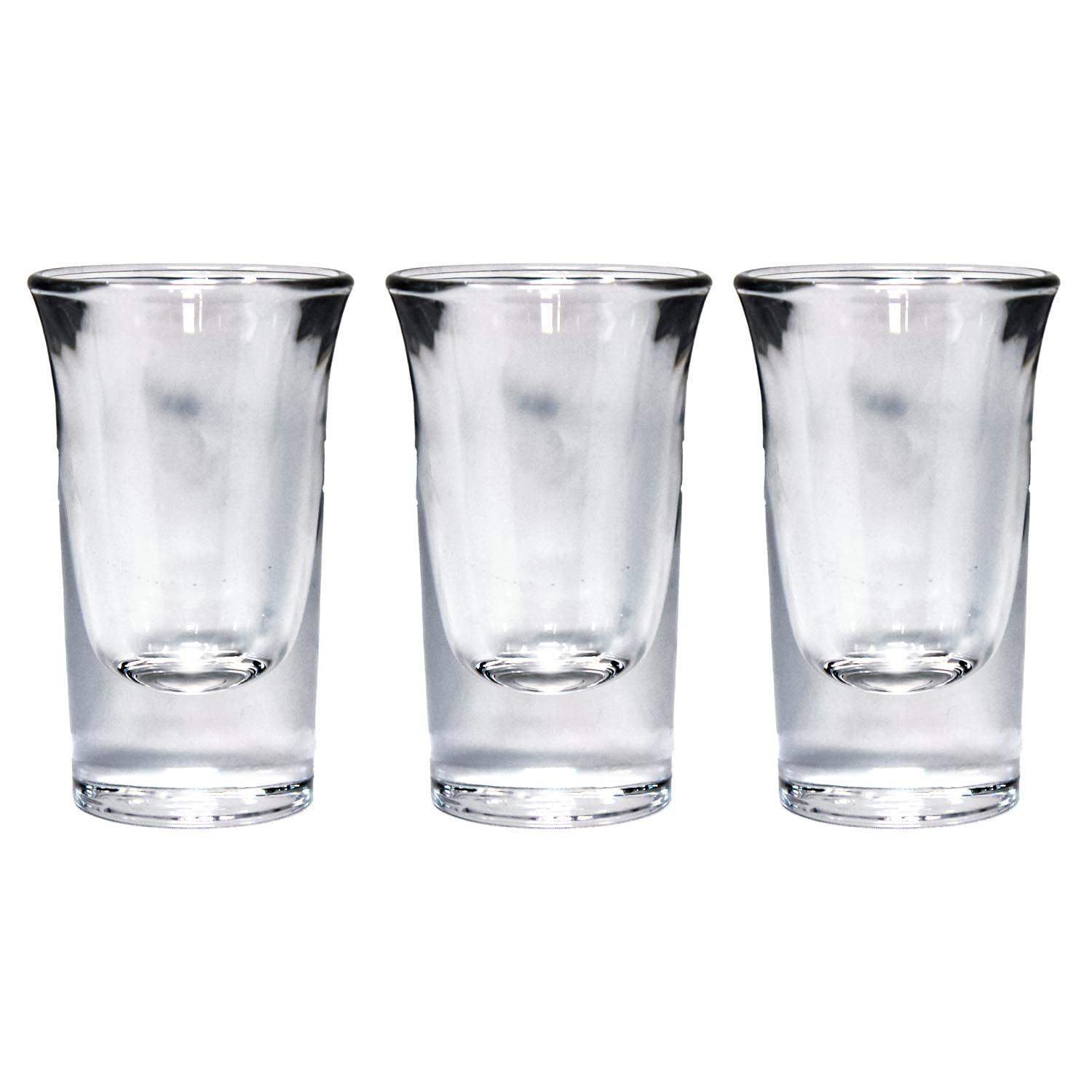 Premium 1 oz Heavy Base Shot Glasses Set - 36 Clear Whiskey & Tequila Glasses for Liqueur, Spirits, Cocktails | Perfect for Bars, Parties, Housewarming Gifts & Entertaining (30ml)