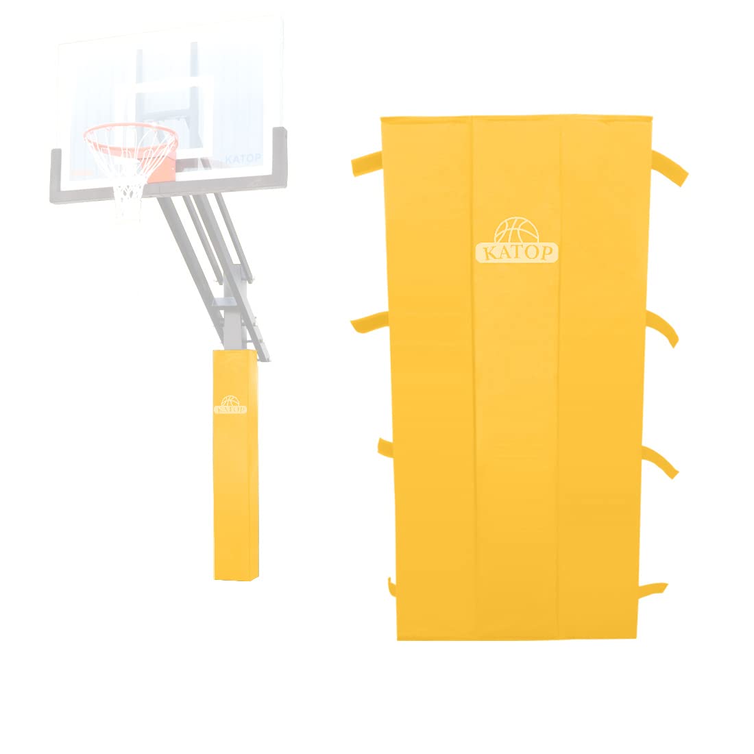 Durable 6x6 Basketball Pole Padding - UV & Waterproof for Indoor/Outdoor Safety