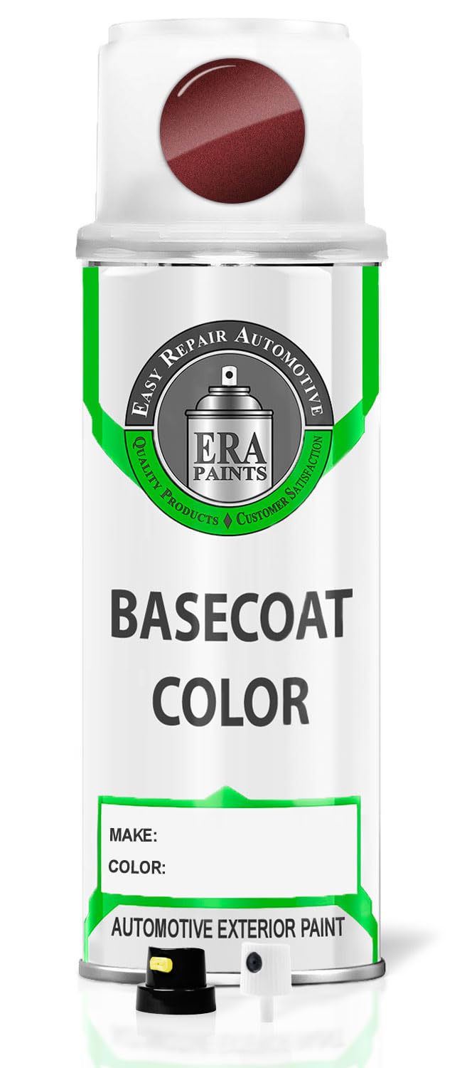 ERA Paints R5 - Pepper Red Metallic Touch Up Paint Spray for KIA Vehicles | Exact Color Match | Automotive Scratch Repair Kit | Perfect for Car Door Dings, Bumper Scratches & Minor Paint Damage