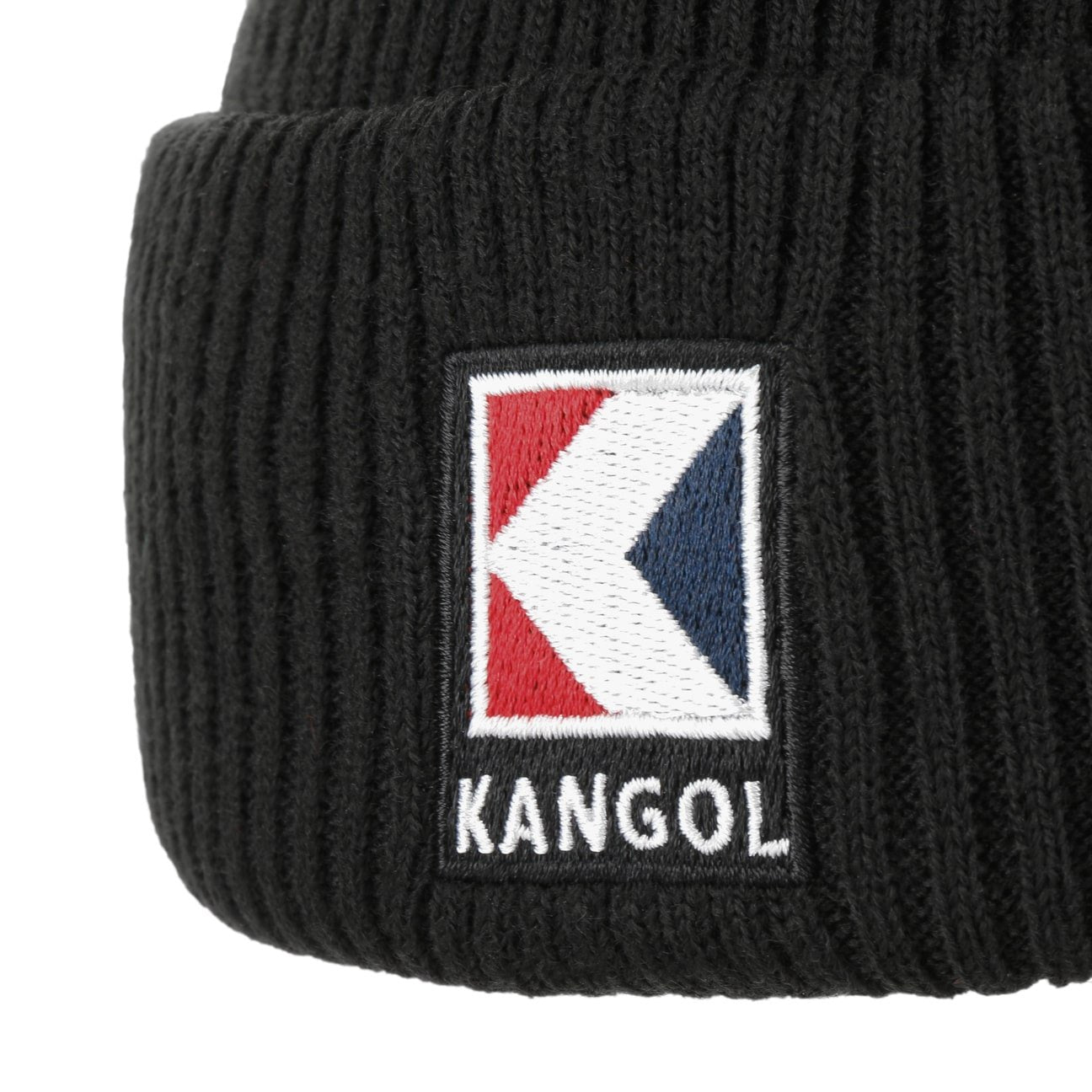 Kangol Service K Rib Short Beanie Hat - Warm Winter Knit Cap for Men & Women - Perfect for Skiing, Snowboarding & Outdoor Activities