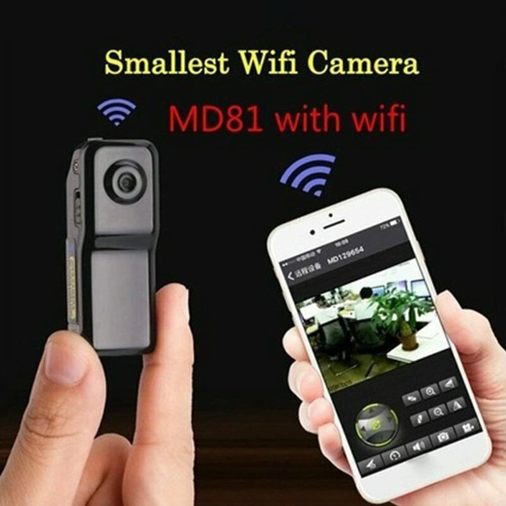 KIMISS Mini HD Video Camera - 1080P DV Camcorder, Webcam, Sports Helmet & Bike Action Camera for Vlogging, Cycling, Motorcycle Riding & Outdoor Adventures
