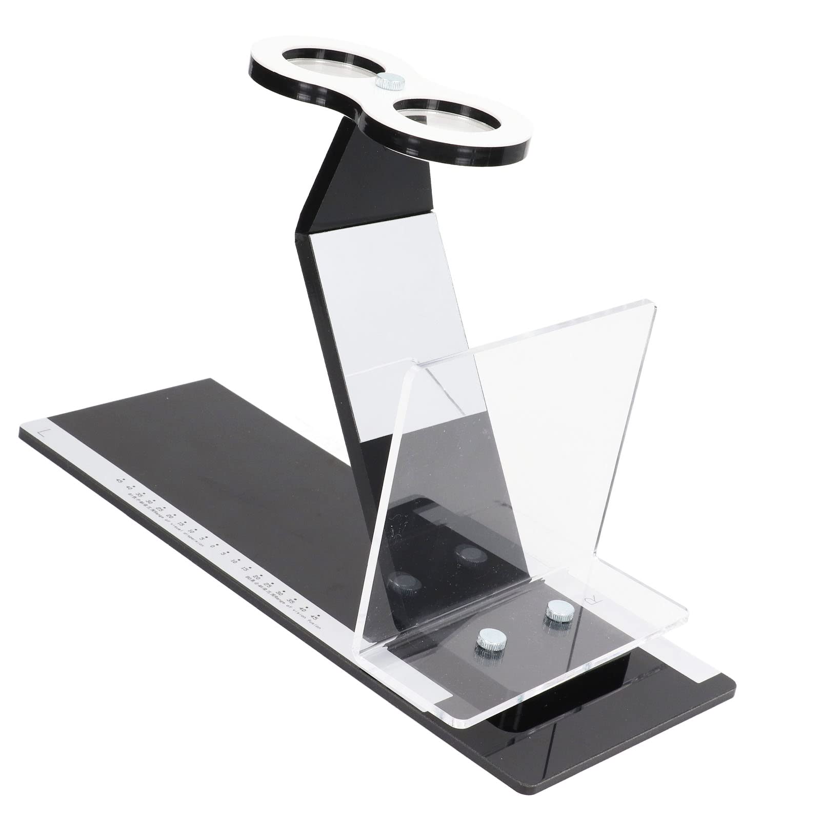 Adjustable Amblyopia Trainer - Vision Therapy Tool for Strabismus & Lazy Eye Correction - Black | Perfect for Home Use & Eye Doctor Clinics