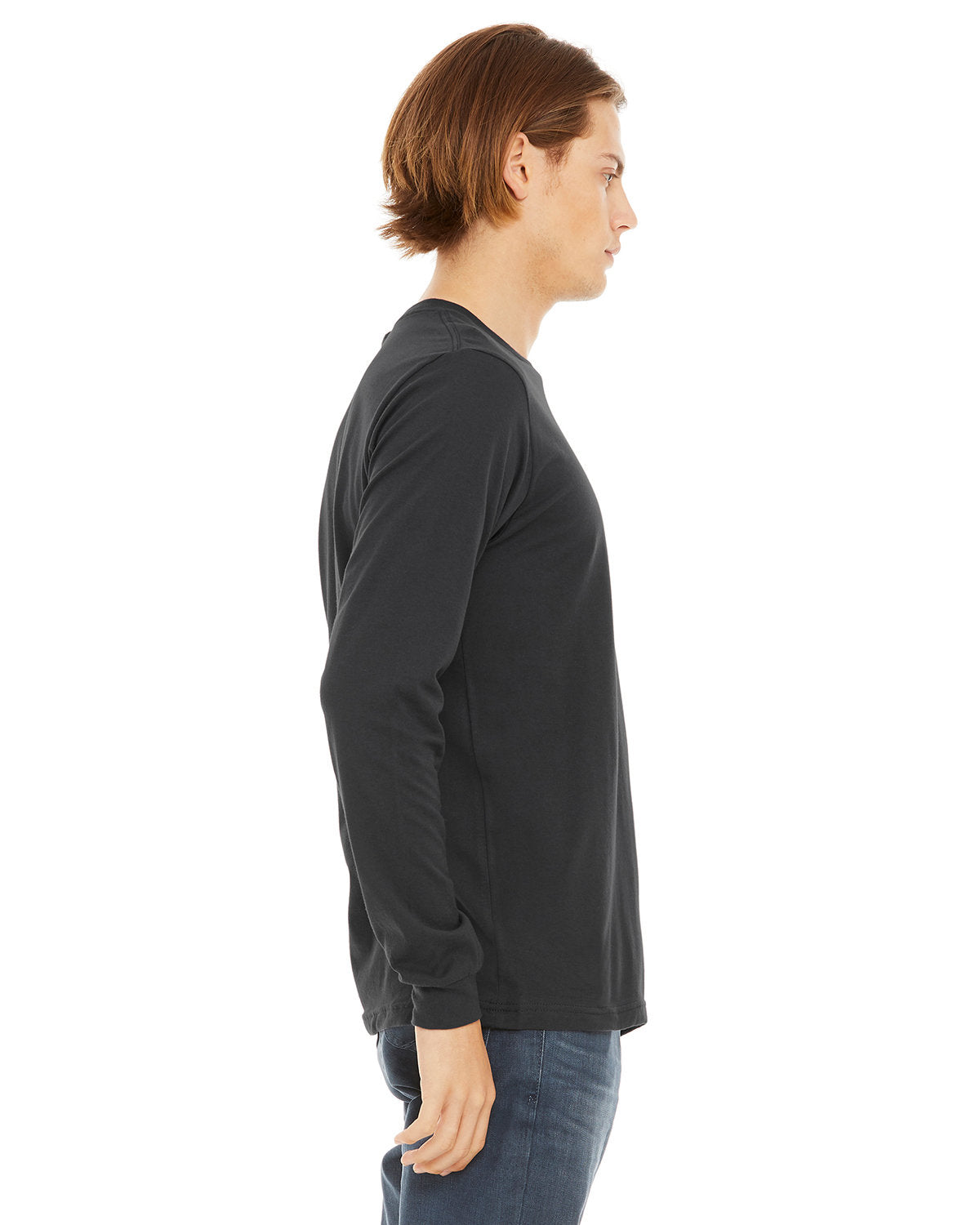Bella + Canvas 3501 Unisex Jersey Long Sleeve T-Shirt - Soft Cotton Crewneck Tee for Men & Women - Perfect for Casual Wear, Layering, and Everyday Comfort