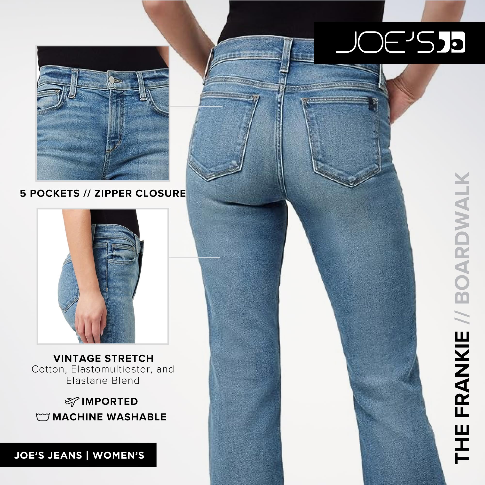 Joe's Women's The Frankie - Stylish & Comfortable Casual Dress for Everyday Wear | Perfect for Work, Dates & Social Events