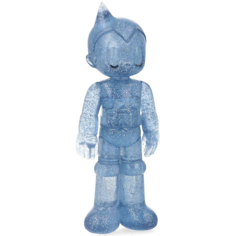 Astro Boy PVC Figure - Soda Blue Color with Closed Eyes Version - Perfect for Anime Collectors and Display Shelves