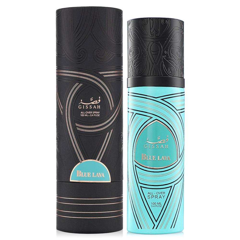 Blue Lava All Over Body Spray 100ml - Refreshing Scent for Men & Women - Perfect for Gym, Travel, and Daily Use
