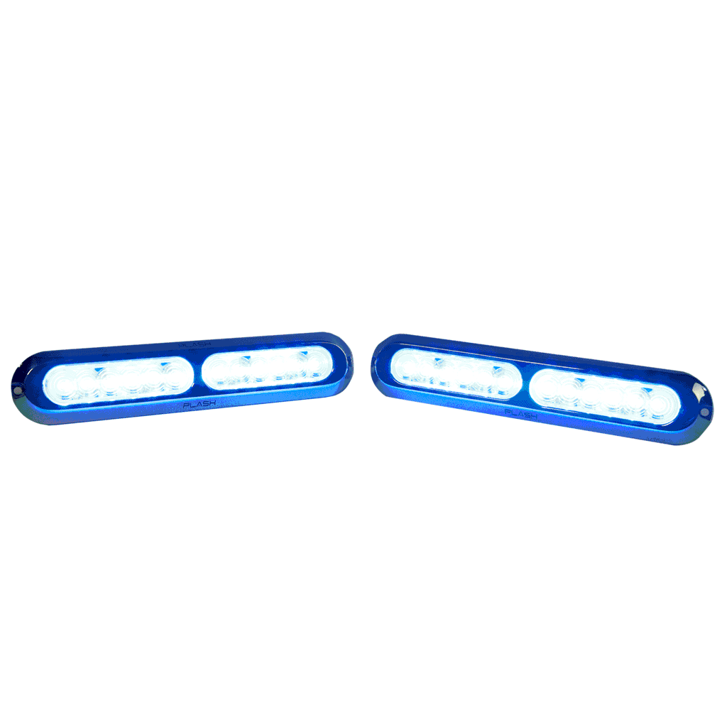 60W Underwater Transom Light Blue LED Boat Light - Marine Transom Lighting for Boats, Yachts & Docks | Waterproof Submersible Light for Night Fishing & Underwater Illumination
