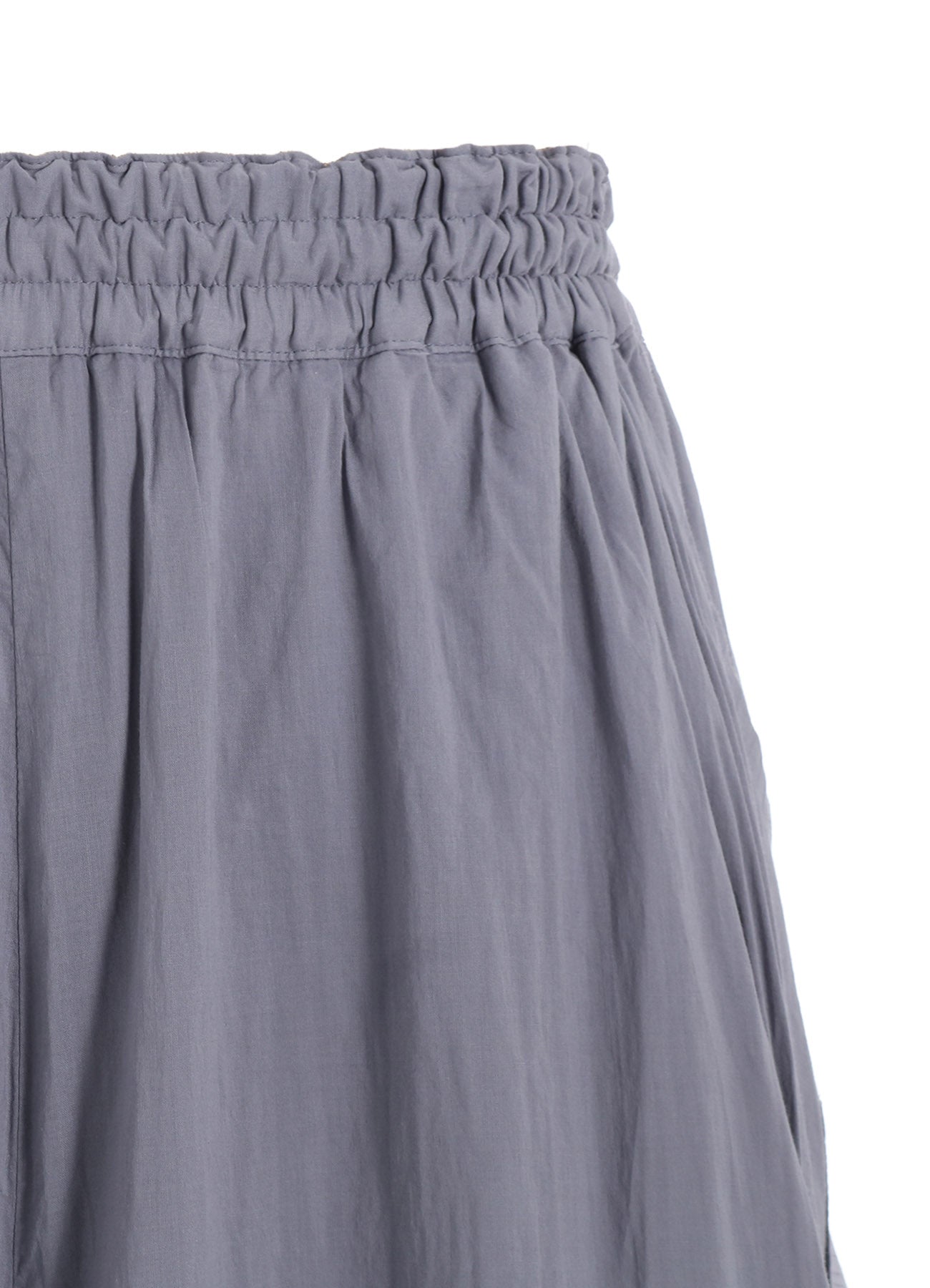 Soft Cotton Lawn Garment Dyed Elastic Waist Pants for Women | Comfortable Stretch Casual Trousers for Everyday Wear & Lounge