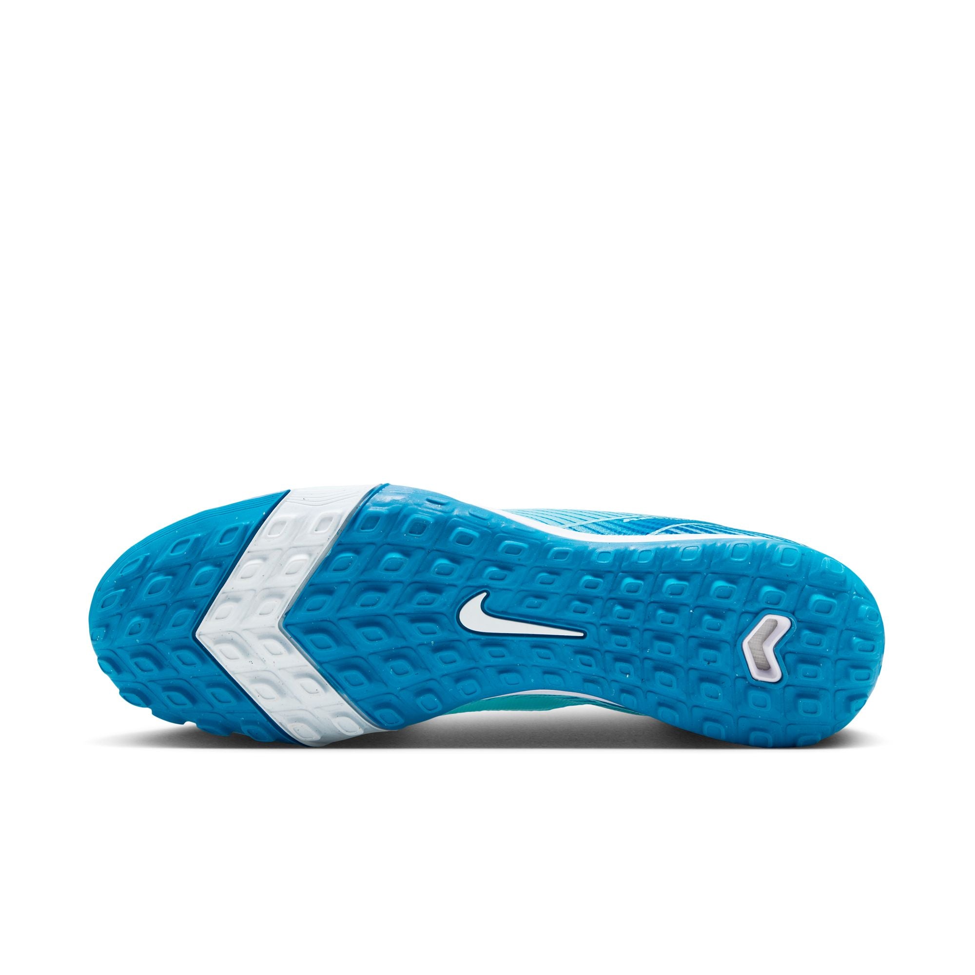 Nike Mercurial Superfly 10 Academy TF Turf Soccer Shoes for Men - Glacier Blue/Blue Orbit - Artificial Grass Football Cleats for Indoor & Outdoor Training Sessions