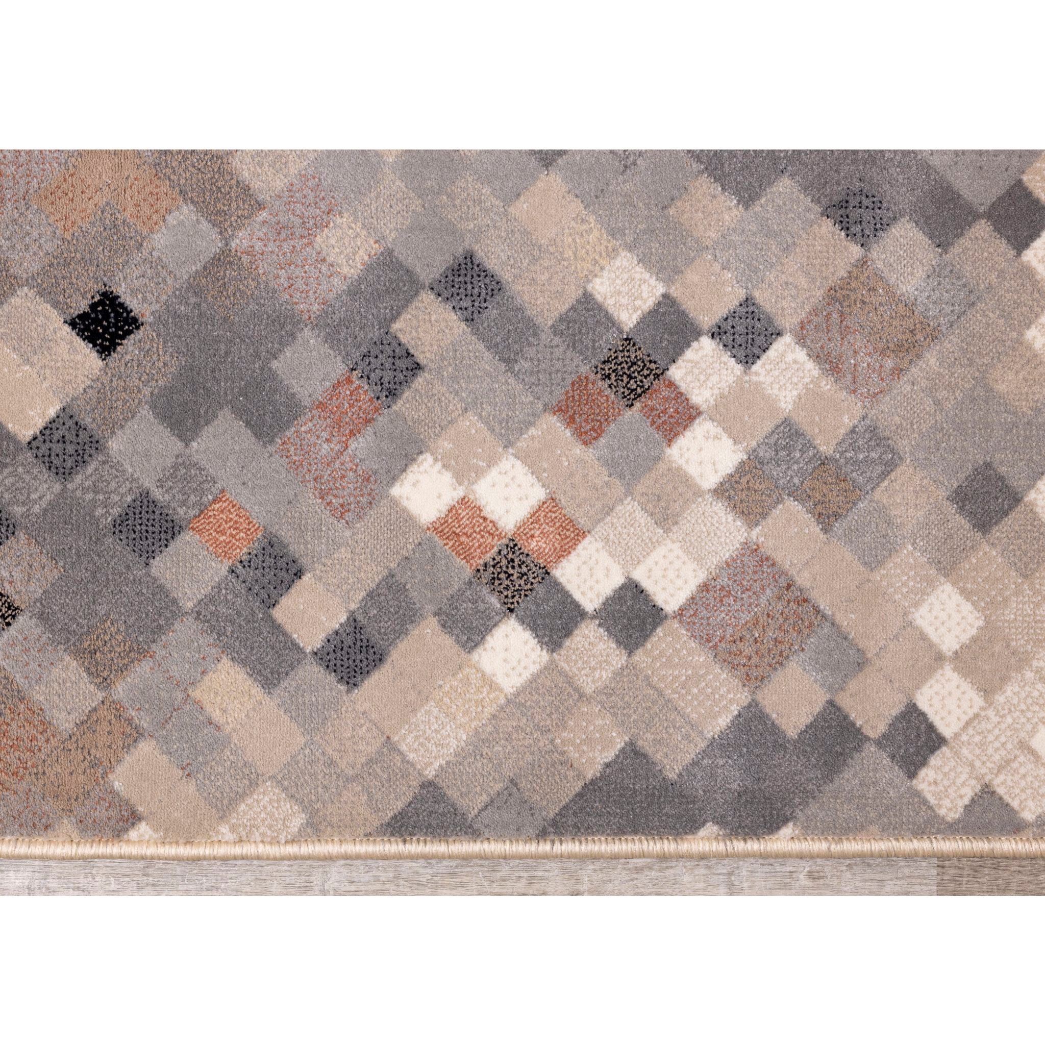 Premium Abbey Area Rug 8'x11' - Soft & Durable Living Room Rug for Home Decor, Bedroom, Office - Non-Slip & Easy to Clean