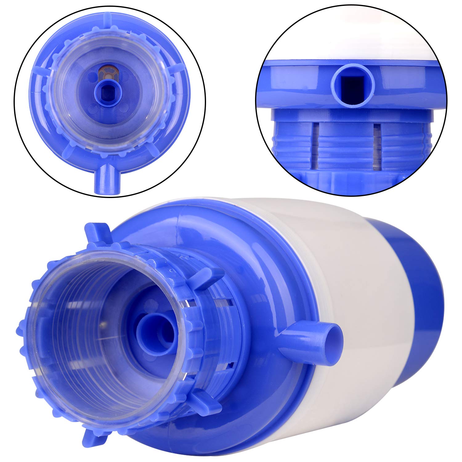 Portable Manual Water Pump for 2-5 Gallon Bottles - Camping & Outdoor Use