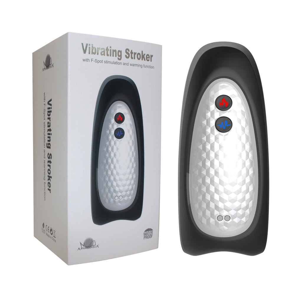 Aphrodisia Vibrating Warming F Spot Stroker - Rechargeable G Spot Massager for Women - Perfect for Couples Play & Solo Pleasure