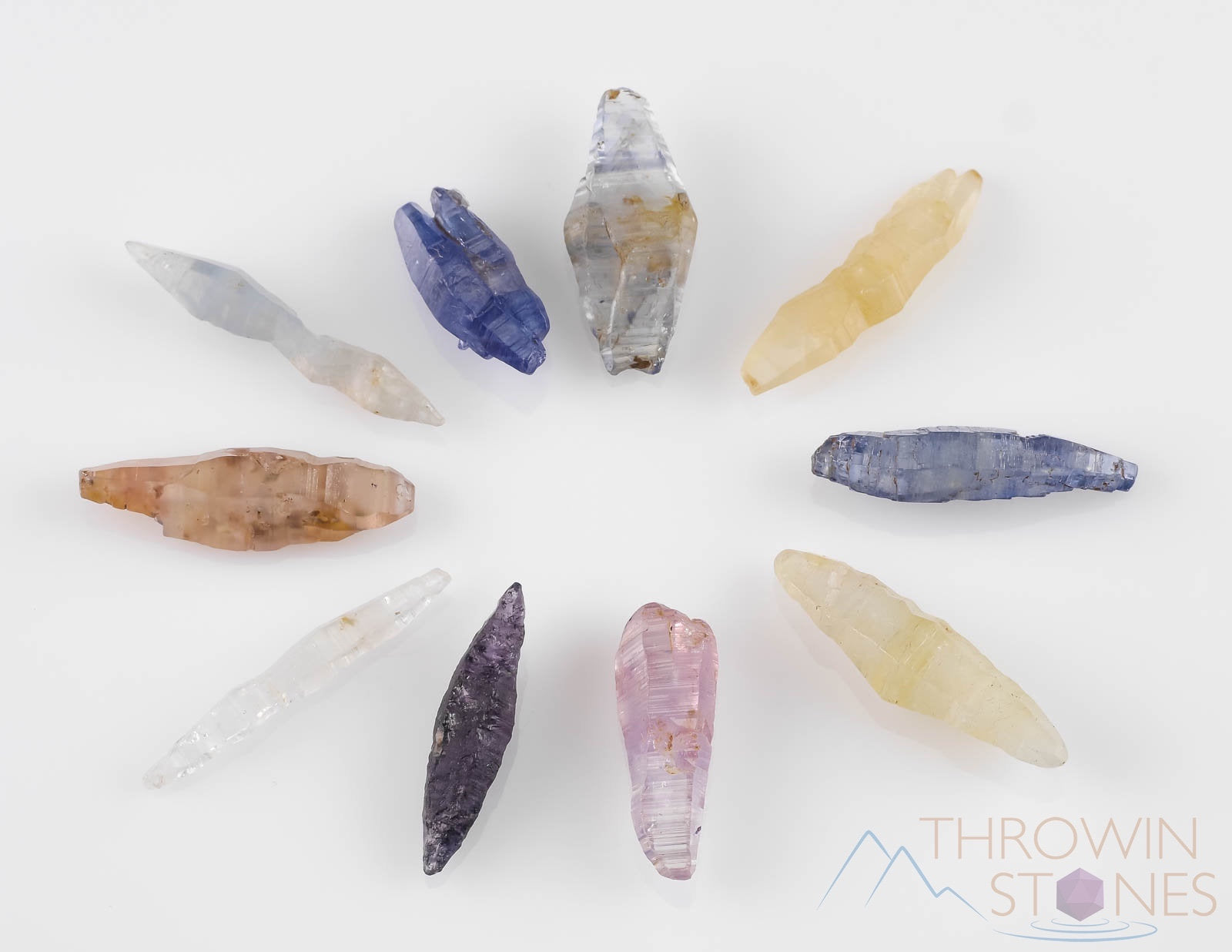Natural Pink Yellow Blue Raw Sapphire Crystals - Genuine Birthstones & Gemstones for Jewelry Making, Unique Gift Idea, Healing Crystals (37840) | Perfect for Engagement Rings, Necklaces, and Spiritual Healing