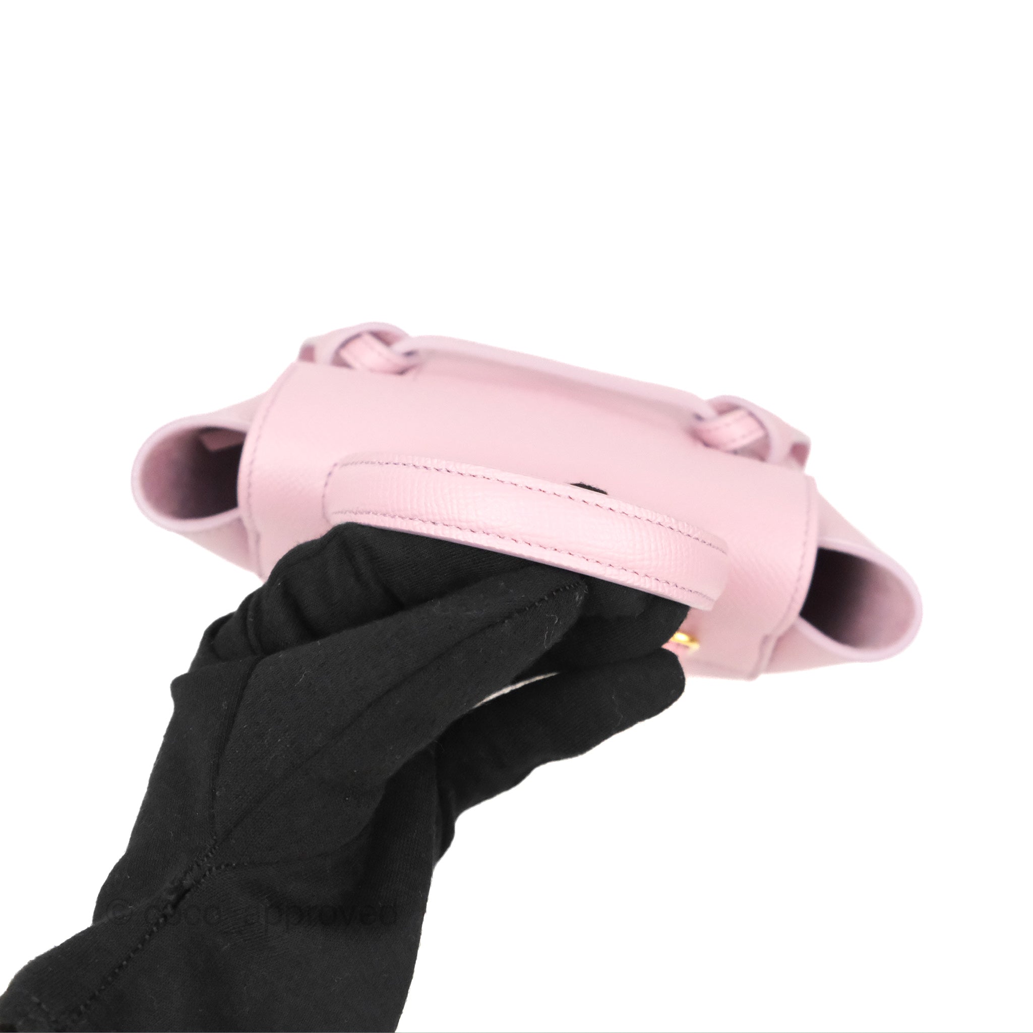 Celine Pico Belt Bag in Rose Quartz - Grained Calfskin Leather with Gold Hardware | Luxury Crossbody Bag for Women, Perfect for Everyday Use & Special Occasions