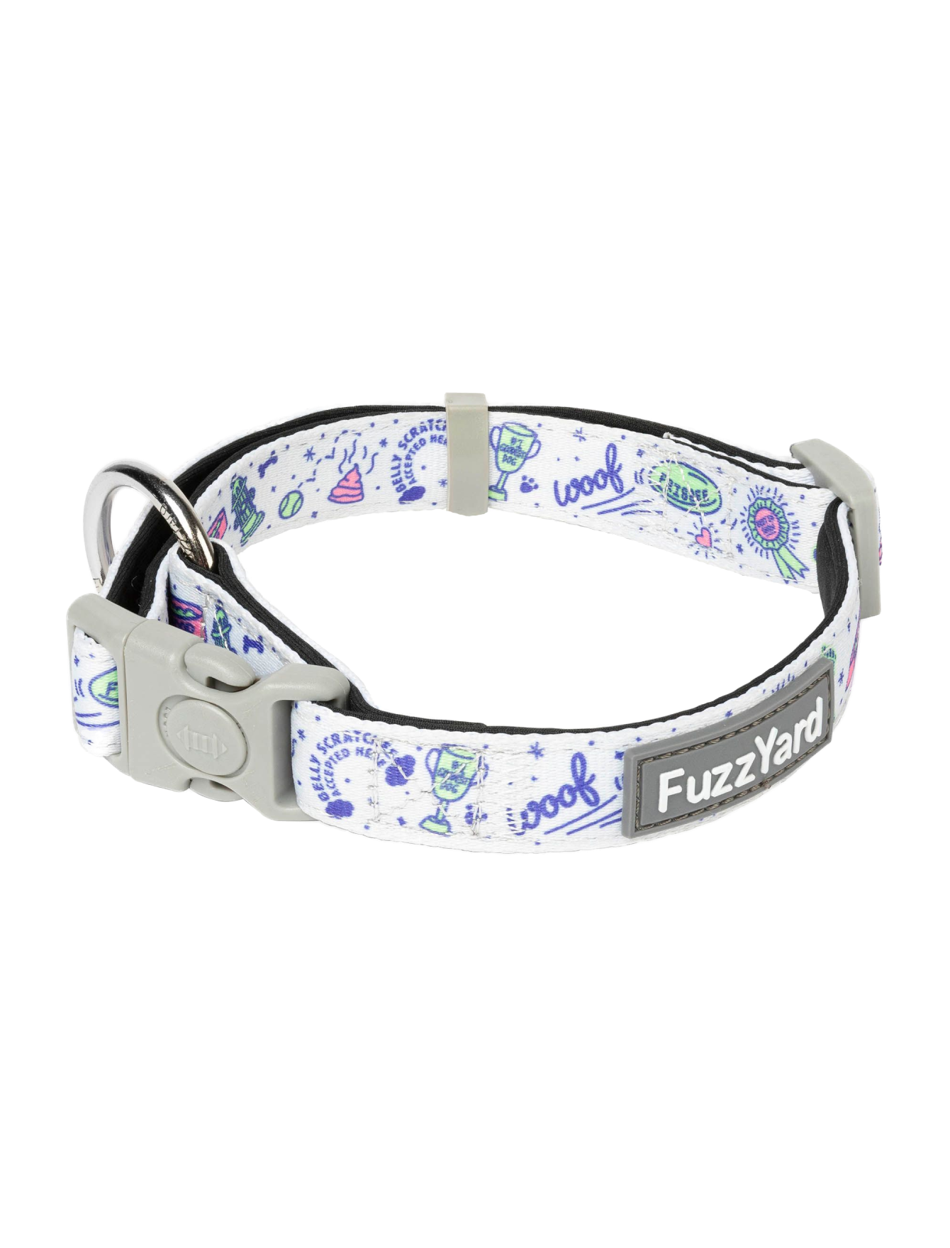 Premium FuzzYard Dog Collar - Soft & Durable Pet Collar for Small Medium Large Dogs - Best in Show Quality - Perfect for Daily Walks, Training & Outdoor Adventures