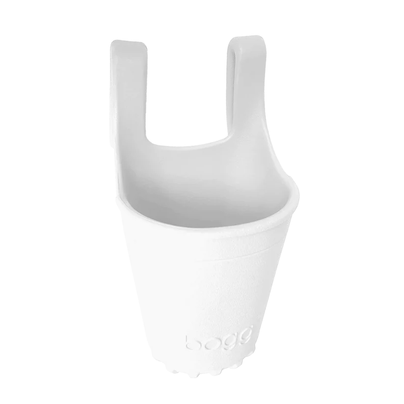 Bogg Bevy White - Insulated Stainless Steel Water Bottle for Kids & Adults - Perfect for School, Gym, Hiking & Outdoor Activities