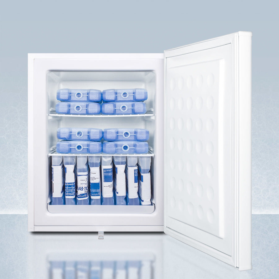 Accucold FS30L7PLUS2 Compact All Freezer - 3.0 Cubic Feet, Energy Efficient Upright Freezer for Home, Garage, or Office - Perfect for Storing Frozen Food, Ice Cream, and Meal Prep
