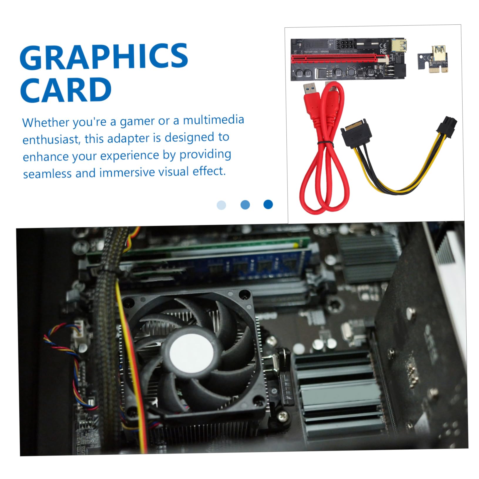 Mikikit 2 Pack External Laptop GPU Graphics Card for Mining & Gaming - Upgrade Notebook Performance for Cryptocurrency Mining & HD Gaming - Perfect for Gaming Laptops, Workstations & Crypto Mining Rigs